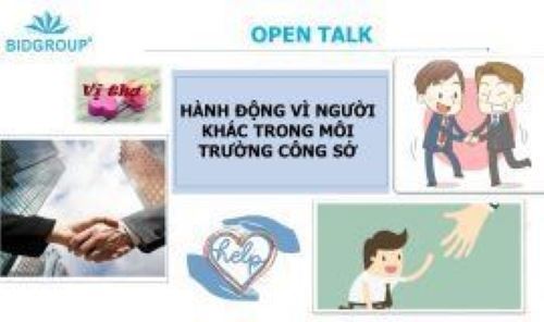 OPEN TALK: LÒNG VỊ THA